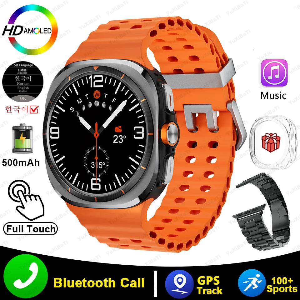 Smartwatch GPS Watch AMOLED BT Call Sport Watch SK7 Ultra