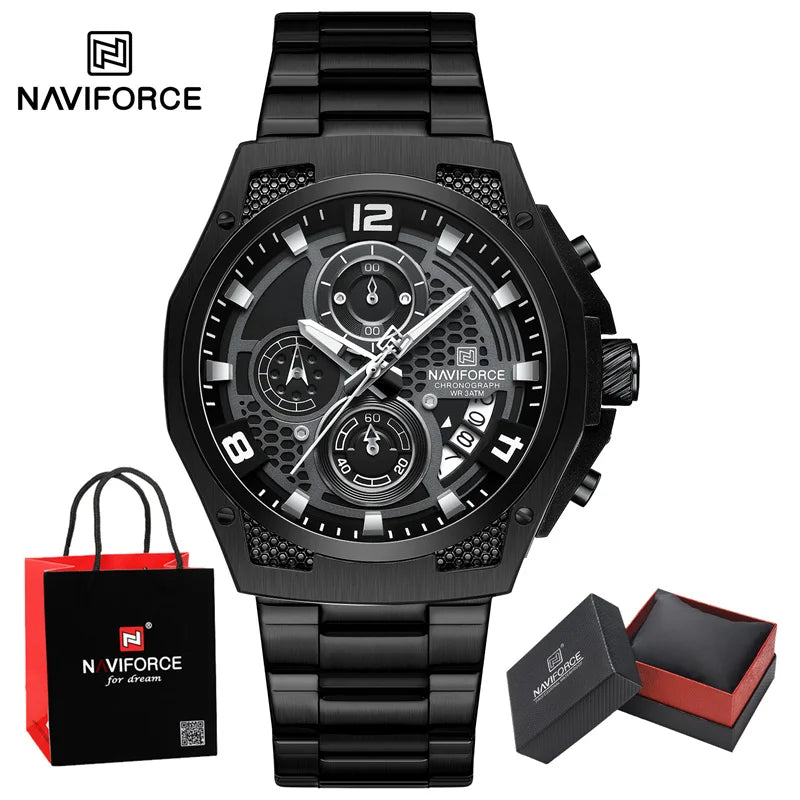 Naviforce Watch Men Quartz