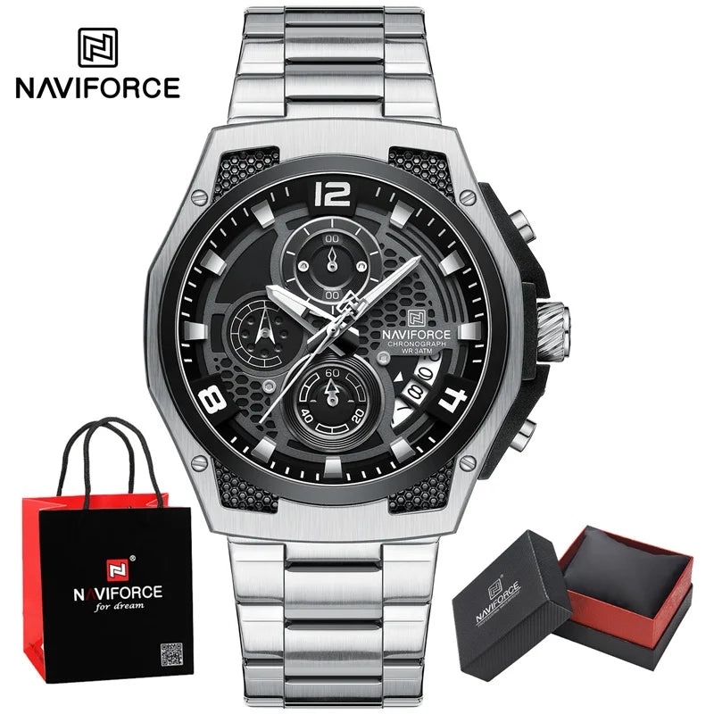 Naviforce Watch Men Quartz