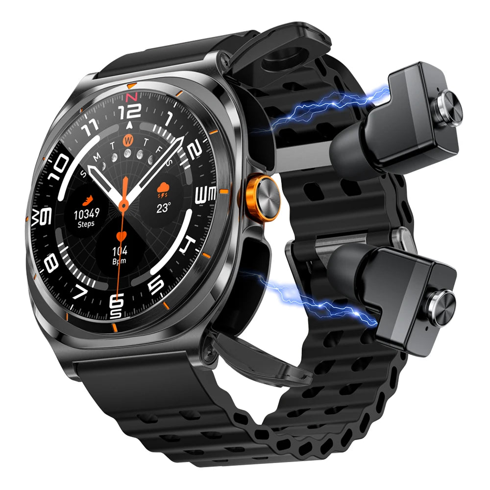 TWS Wireless Earphones 2 in 1 Smart Watch