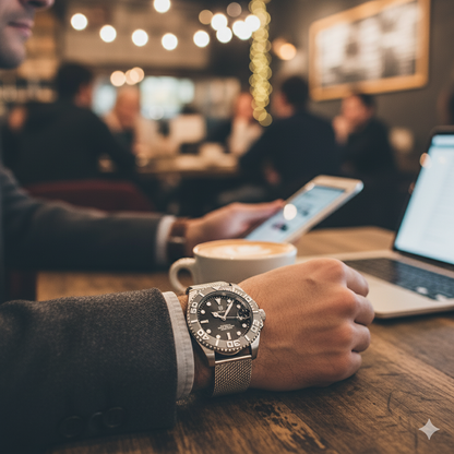 ⌚ PAGANI DESIGN Luxury Auto Watch: Steel, Sapphire, 100M WR