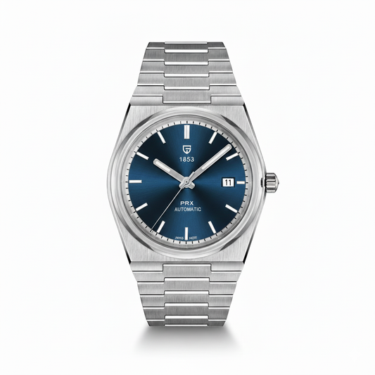 Tissot PRX Watch Band: 11mm/12mm Convex Metal Strap