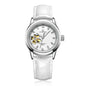 Women Watch  Self Wind  Sapphire  Luminous  Canvas Strap  Calendar