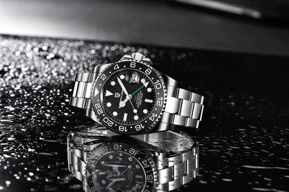 Pagani Design 40mm Automatic GMT Ceramic Watch