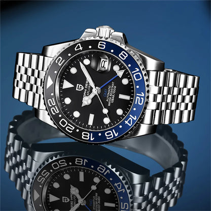 Pagani Design 40mm Automatic GMT Ceramic Watch