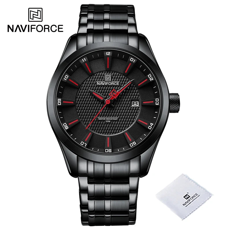 NAVIFORCE 30m Waterproof Quartz Watch for Men