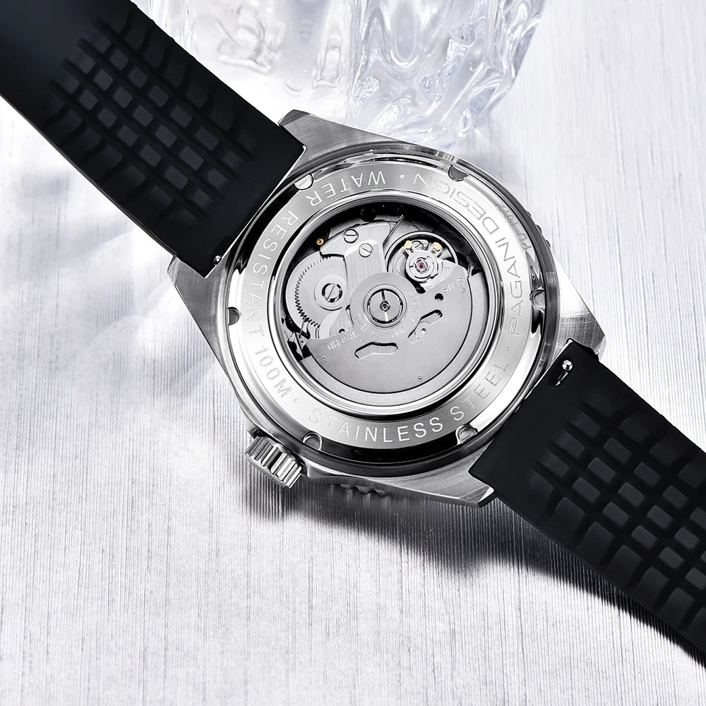 PAGANI DESIGN Men's Automatic Mechanical Watch Sport Waterproof Watch Sapphire Glass Mechanical Men's Watch Relogio Masculino