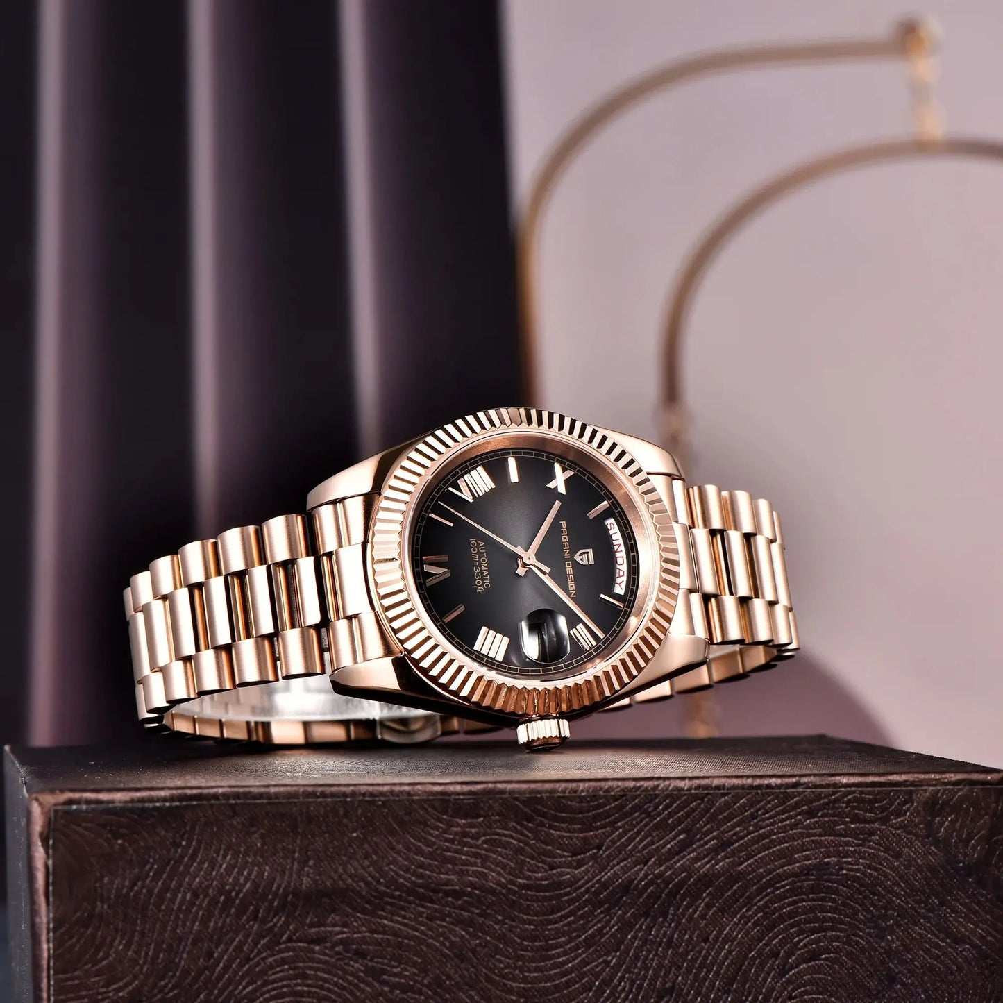 PAGANI - DD40 Luxury Rose Gold Automatic Watch