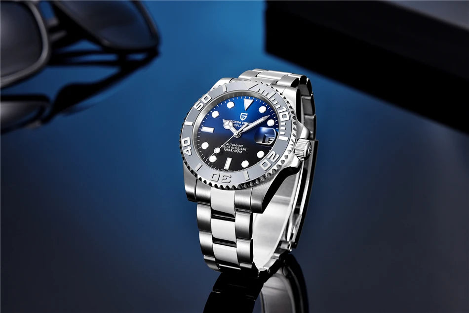 ⌚ PAGANI DESIGN Luxury Auto Watch: Steel, Sapphire, 100M WR