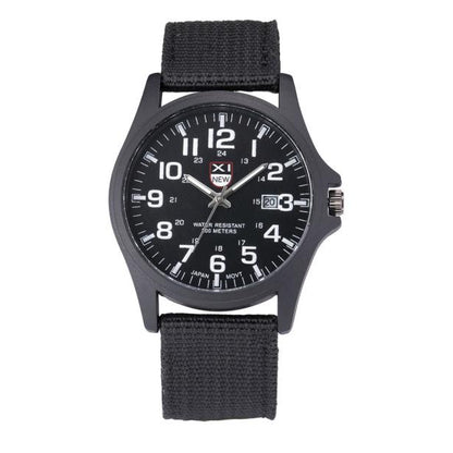 Outdoor Mens Date Stainless Steel Military Sports Analog Quartz Army Wrist Watch relogio masculino watch men часы мужские 2023