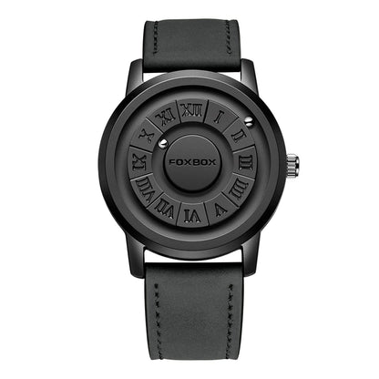 FOXBOX Military Waterproof Watch For Men LIGE Luxury Crolling Pointer Magnetic Force Watch Men Fashion Sport Quartz Chronograph