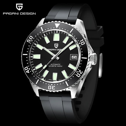 PAGANI DESIGN Men's Automatic Mechanical Watch Sport Waterproof Watch Sapphire Glass Mechanical Men's Watch Relogio Masculino