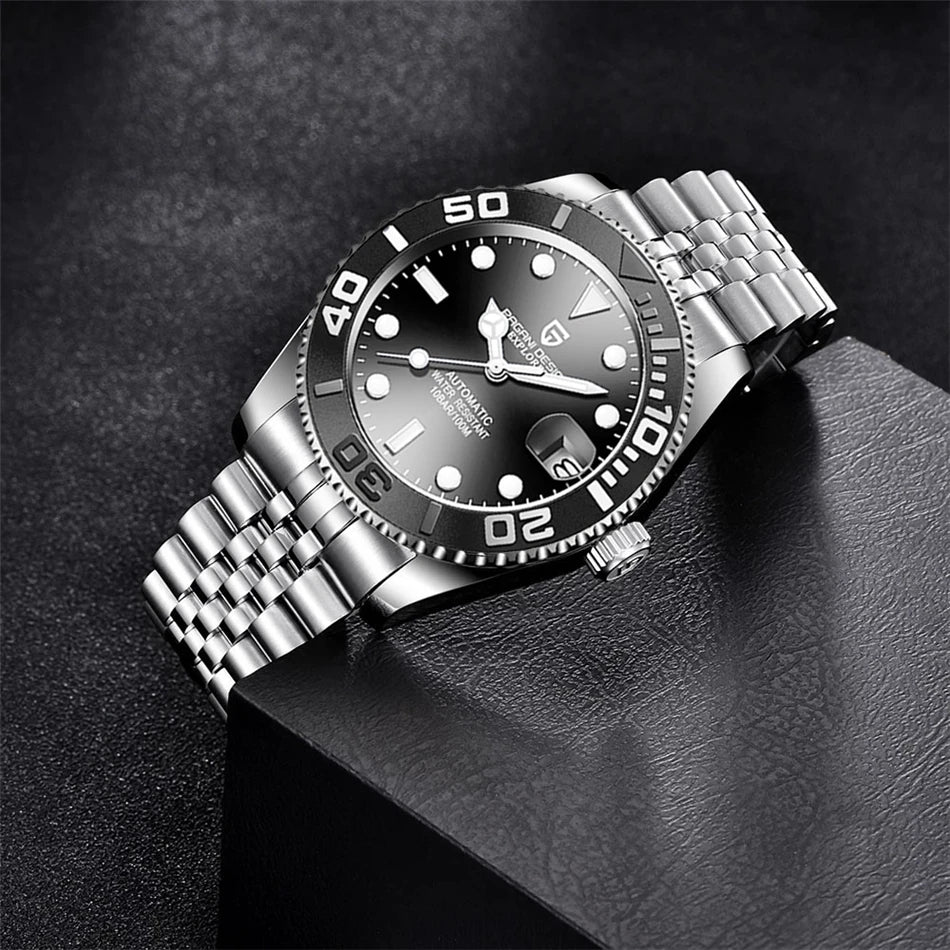 ⌚ PAGANI DESIGN Luxury Auto Watch: Steel, Sapphire, 100M WR