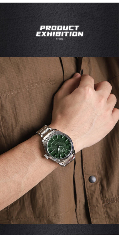 NAVIFORCE 30m Waterproof Quartz Watch for Men