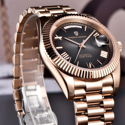 PAGANI - DD40 Luxury Rose Gold Automatic Watch