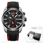 Megir Men's Chronograph Analog Quartz Watch with Date