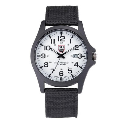 Outdoor Mens Date Stainless Steel Military Sports Analog Quartz Army Wrist Watch relogio masculino watch men часы мужские 2023