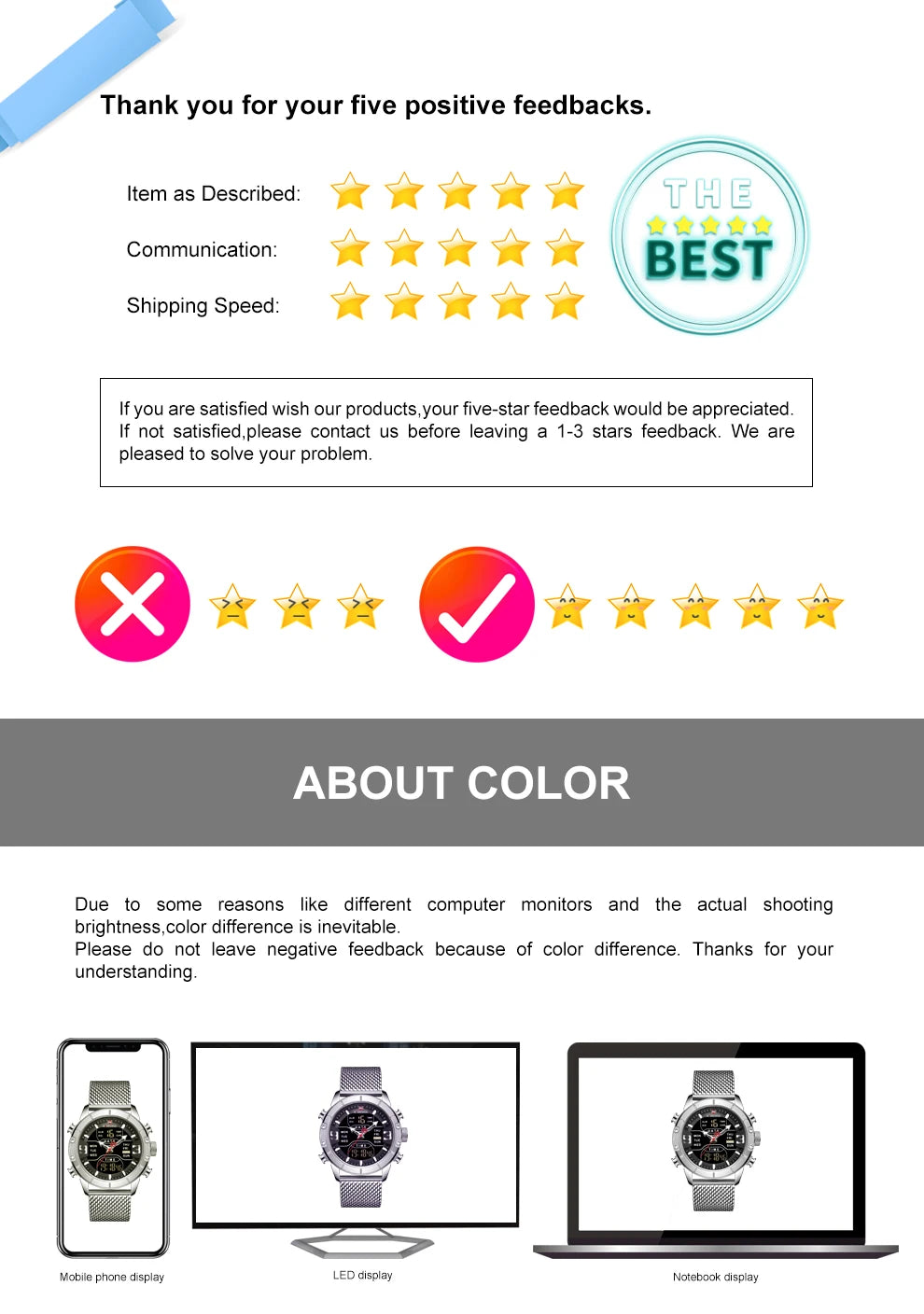 NAVIFORCE 30m Waterproof Quartz Watch for Men