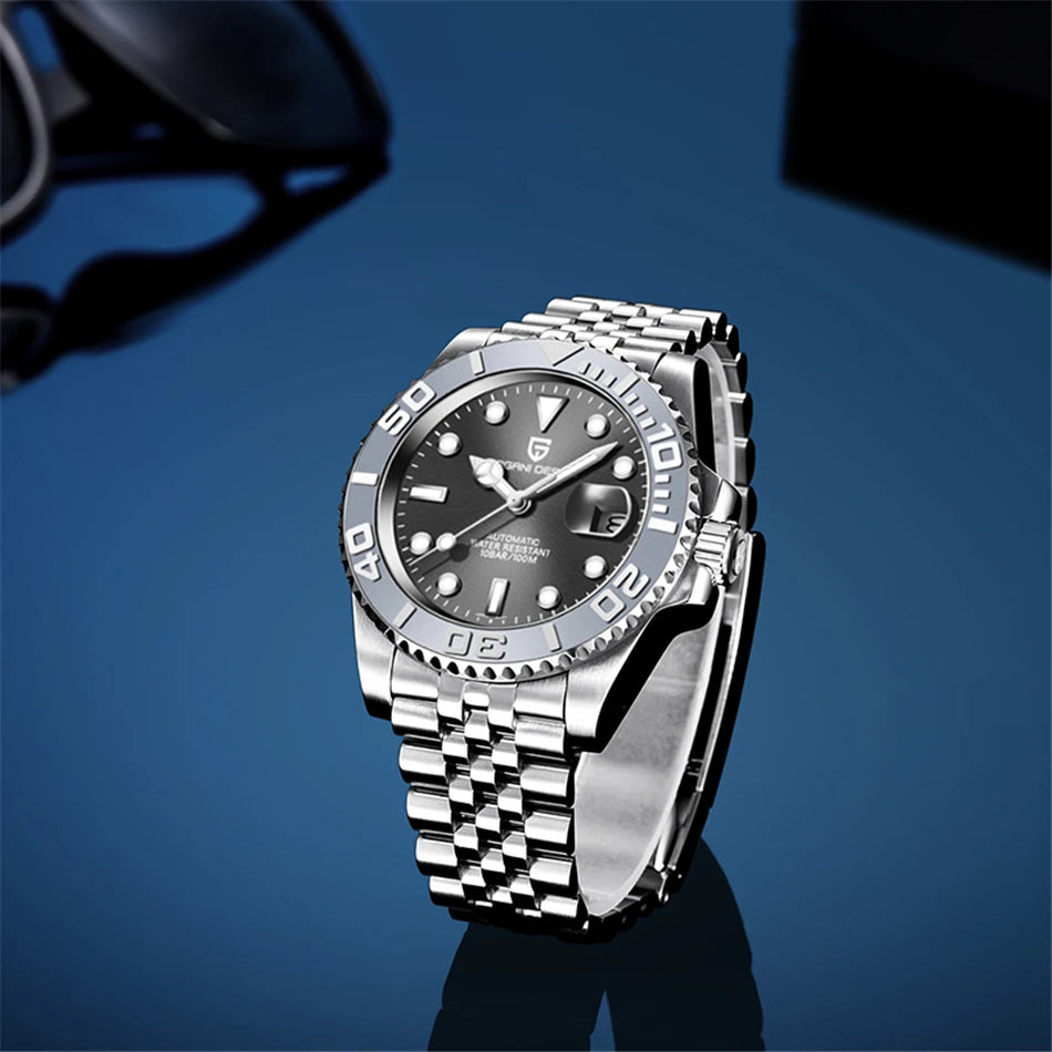 ⌚ PAGANI DESIGN Luxury Auto Watch: Steel, Sapphire, 100M WR