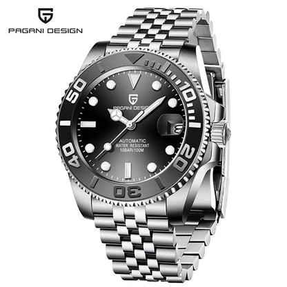 ⌚ PAGANI DESIGN Luxury Auto Watch: Steel, Sapphire, 100M WR