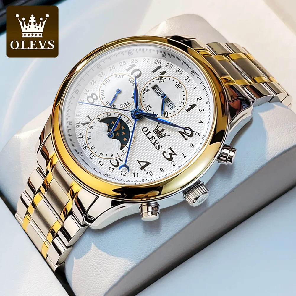 OLEVS 6667 - Luxury Original Men Automatic Mechanical Watch