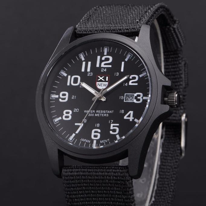 Outdoor Mens Date Stainless Steel Military Sports Analog Quartz Army Wrist Watch relogio masculino watch men часы мужские 2023