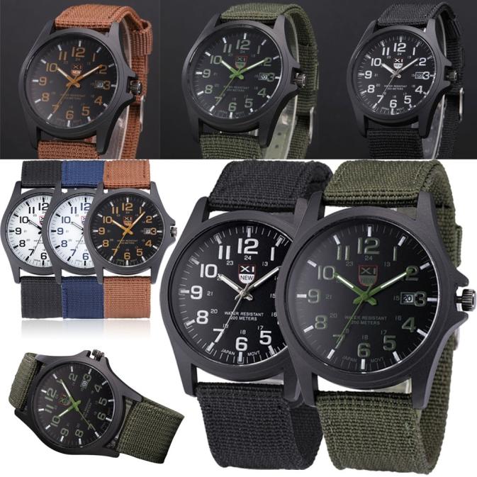 Outdoor Mens Date Stainless Steel Military Sports Analog Quartz Army Wrist Watch relogio masculino watch men часы мужские 2023