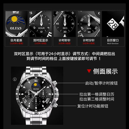 Original Moon Phase Men Watches