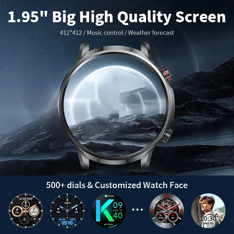 Smartwatch Men 500mah Battery