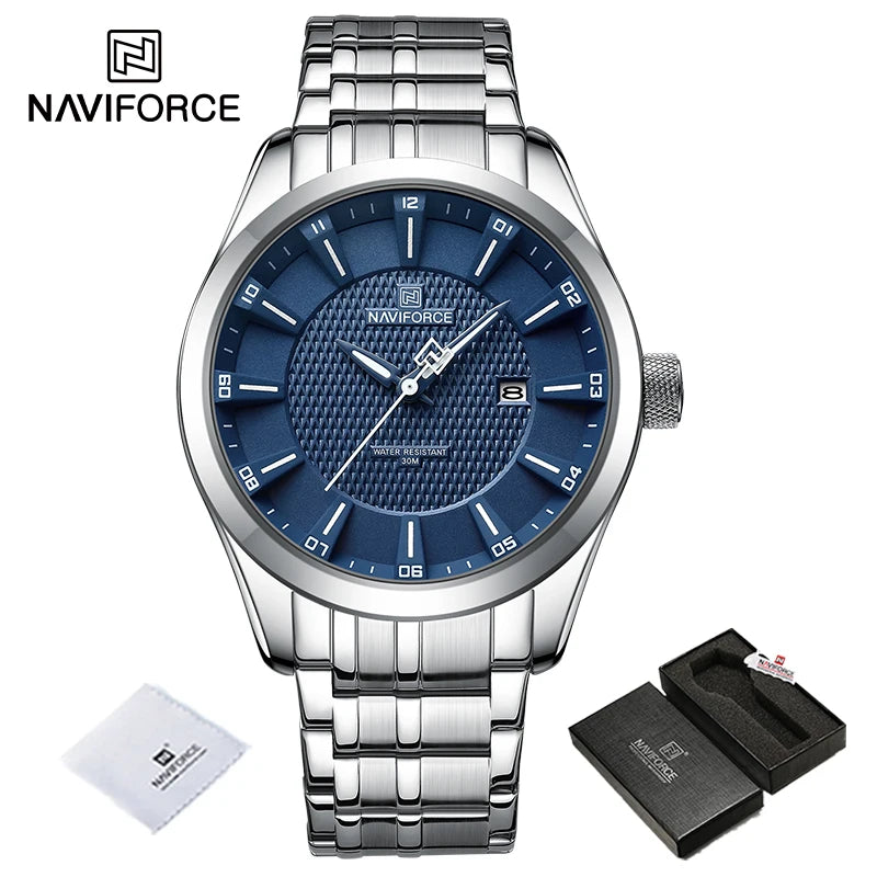 NAVIFORCE 30m Waterproof Quartz Watch for Men