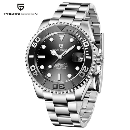 ⌚ PAGANI DESIGN Luxury Auto Watch: Steel, Sapphire, 100M WR