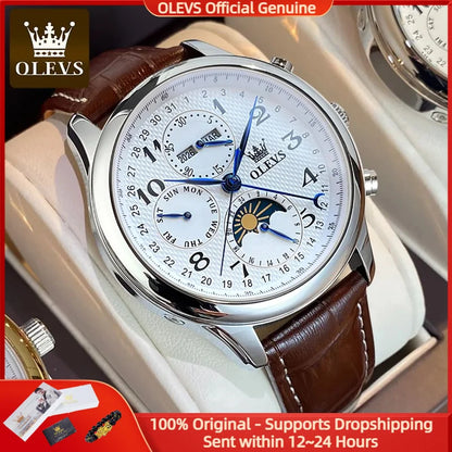 OLEVS 6667 - Luxury Original Men Automatic Mechanical Watch