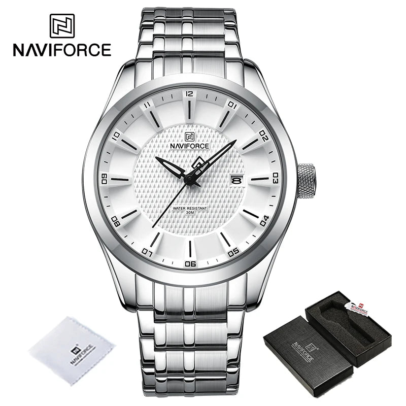 NAVIFORCE 30m Waterproof Quartz Watch for Men