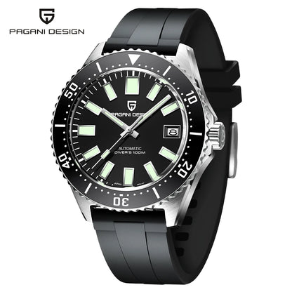 PAGANI DESIGN Men's Automatic Mechanical Watch Sport Waterproof Watch Sapphire Glass Mechanical Men's Watch Relogio Masculino