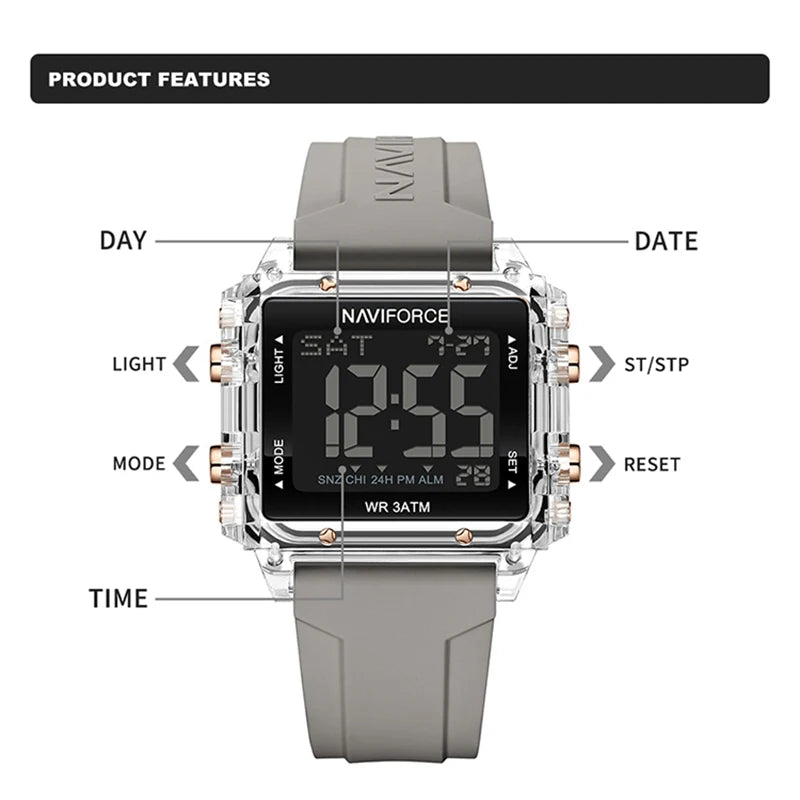 LadyForce NaviLite  DigiGlow  TimeFit  SportiDate  FlexTime  NaviGlow