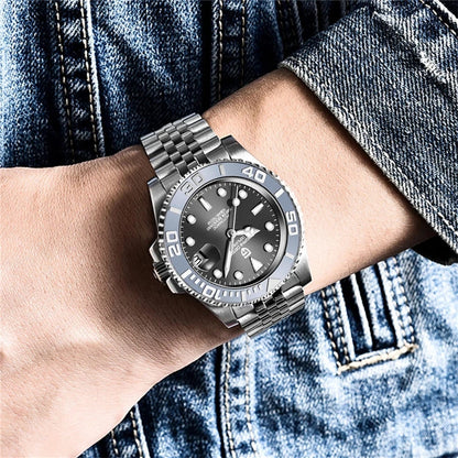 ⌚ PAGANI DESIGN Luxury Auto Watch: Steel, Sapphire, 100M WR