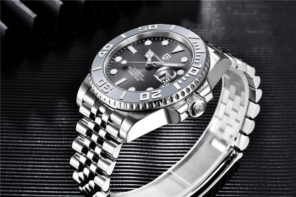 ⌚ PAGANI DESIGN Luxury Auto Watch: Steel, Sapphire, 100M WR