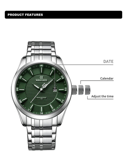 NAVIFORCE 30m Waterproof Quartz Watch for Men