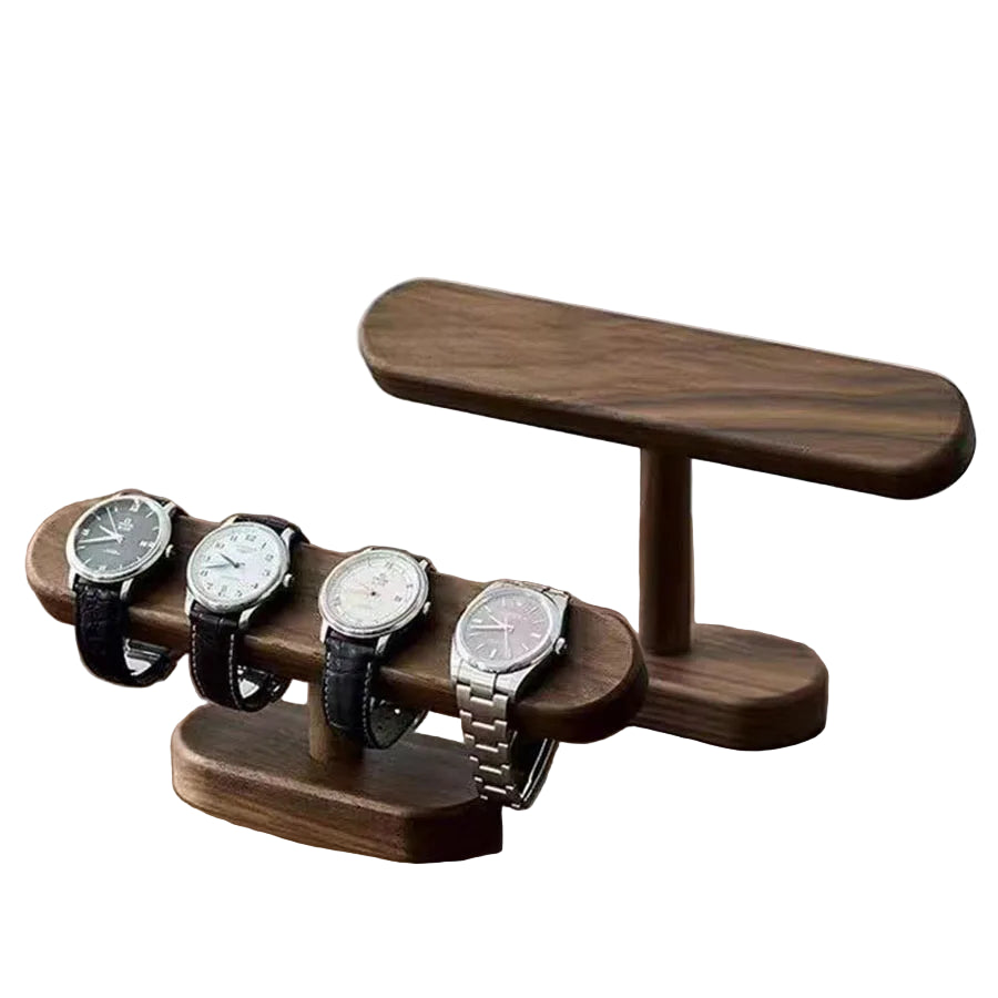 Walnut Watch Bracket Display Holder