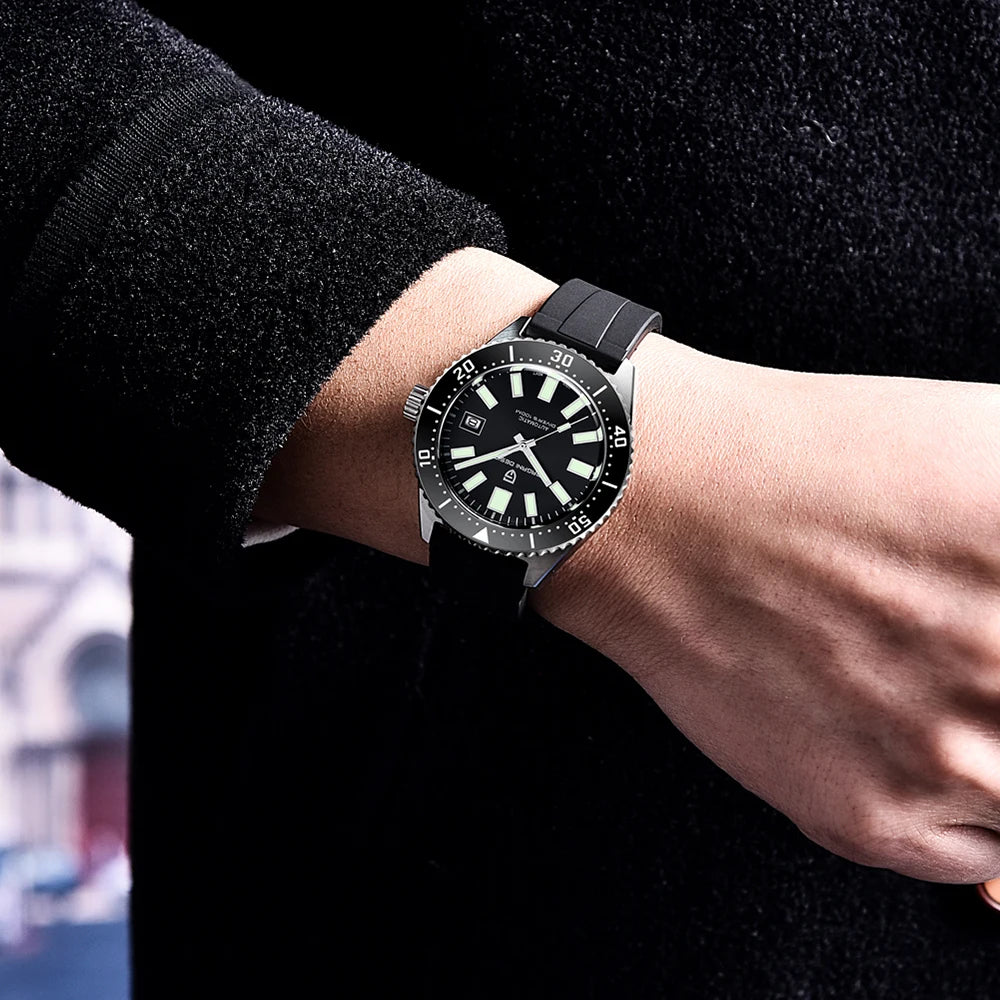 PAGANI DESIGN Men's Automatic Mechanical Watch Sport Waterproof Watch Sapphire Glass Mechanical Men's Watch Relogio Masculino