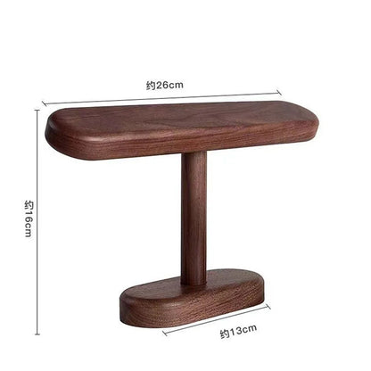 Walnut Watch Bracket Display Holder