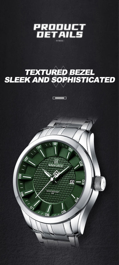 NAVIFORCE 30m Waterproof Quartz Watch for Men