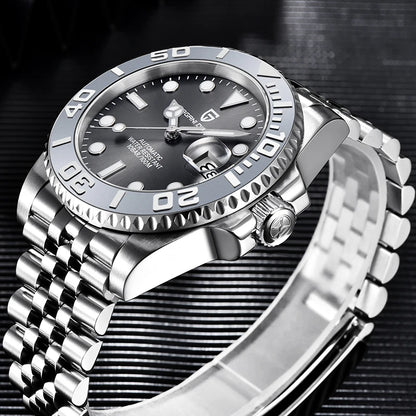 ⌚ PAGANI DESIGN Luxury Auto Watch: Steel, Sapphire, 100M WR