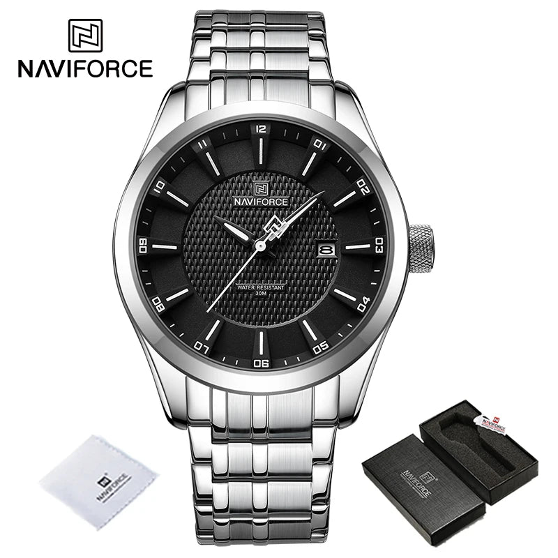 NAVIFORCE 30m Waterproof Quartz Watch for Men