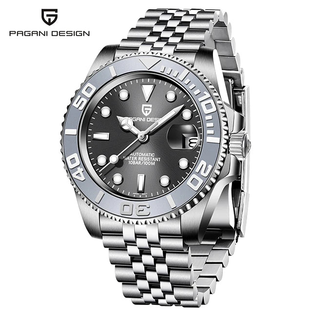 ⌚ PAGANI DESIGN Luxury Auto Watch: Steel, Sapphire, 100M WR