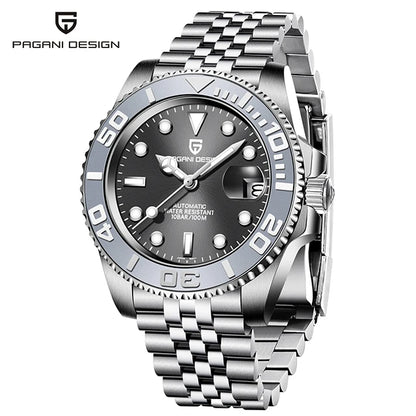 ⌚ PAGANI DESIGN Luxury Auto Watch: Steel, Sapphire, 100M WR