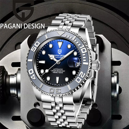 ⌚ PAGANI DESIGN Luxury Auto Watch: Steel, Sapphire, 100M WR