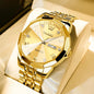 OLEVS Men's Watches Causal Fashion Original Quartz Watch
