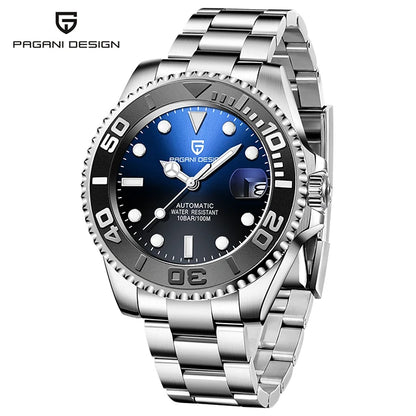 ⌚ PAGANI DESIGN Luxury Auto Watch: Steel, Sapphire, 100M WR