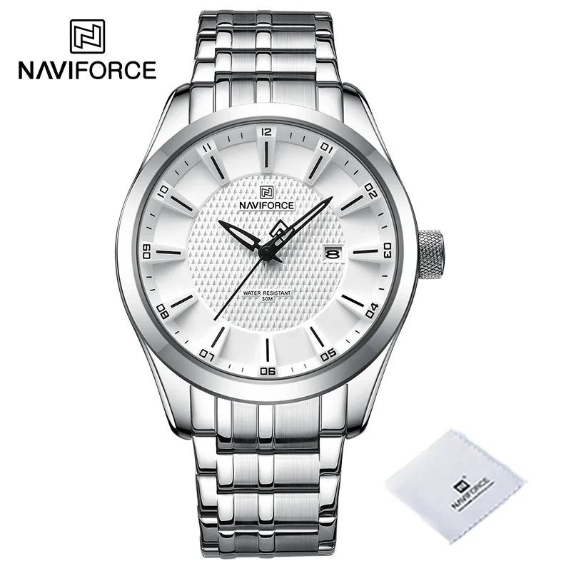NAVIFORCE 30m Waterproof Quartz Watch for Men